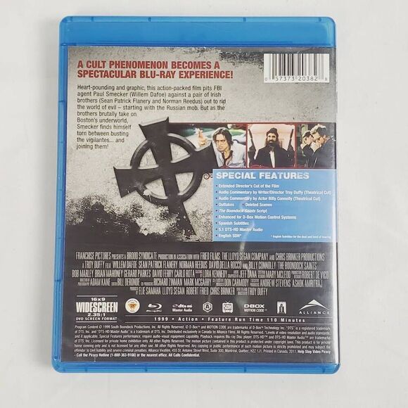The Boondock Saints Blu-ray Director’s Cut Action Cult Classic (1999) - Picture 3 of 3